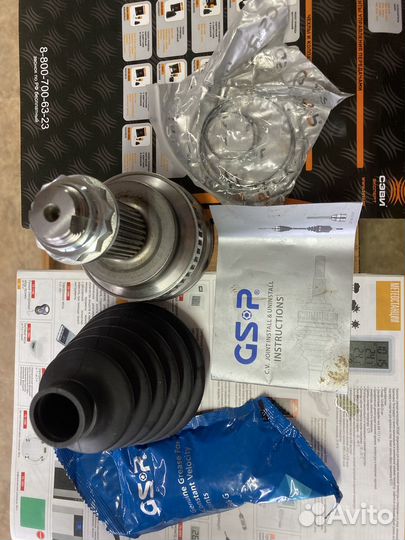 Шрус наружний комплект bmw e60 e90 передний