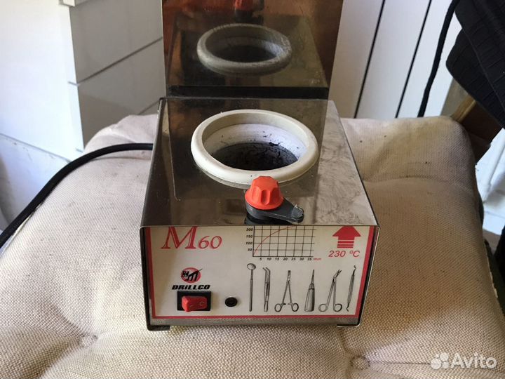 Глacперленовый стерилизатoр Drillco