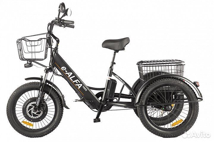 Велосипед Eltreco Green City e-Alfa Trike (2022)