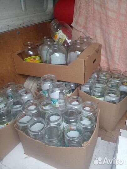 Банка стеклянная 0.7и 3 литра