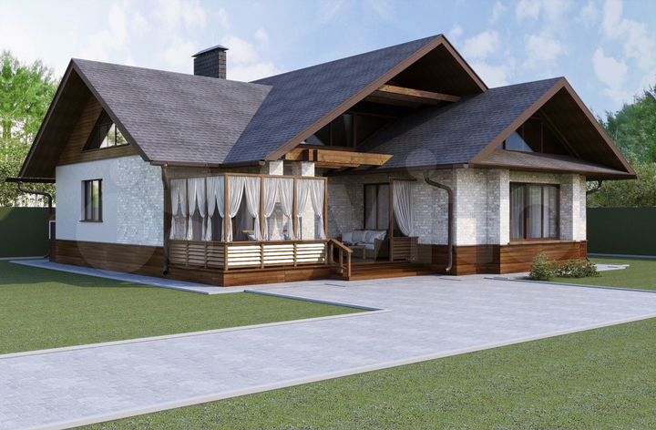 Дом 307 м² на участке 16 сот.