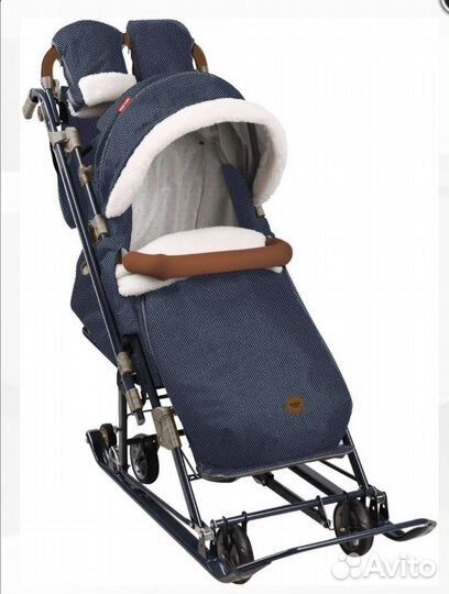 Санки коляска ника 7 8