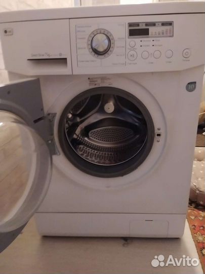 Стиральная машина бу на 7 кг lg