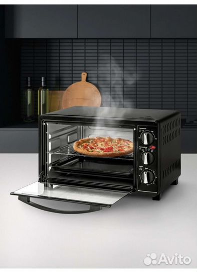 Мини печь BBK 23лит Черная