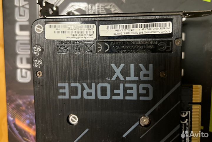 Видеокарта GeForce RTX 3070 GamingPro