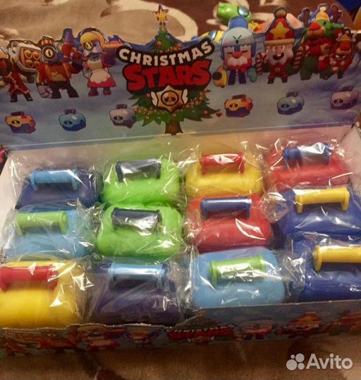 Фигурки Бравл Старс и Амонг Ас разные герои