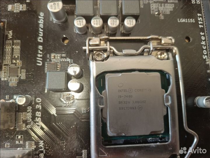 Материнские платы с процессором