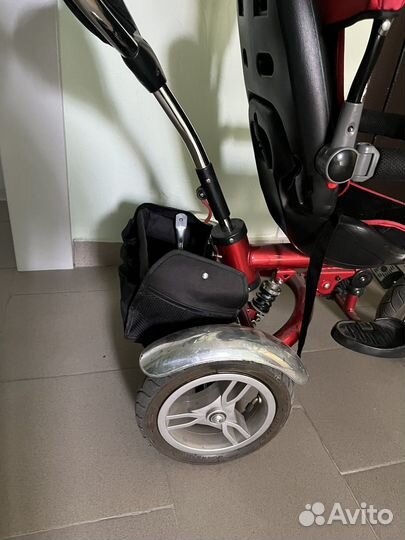 Трехколесный велосипед с родительской ручкой