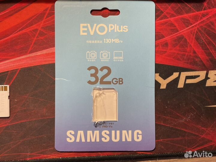 Карта памяти Samsung EVO Plus MB-SC32k 32GB