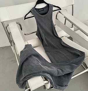 Длинное облегающее платье Balenciaga