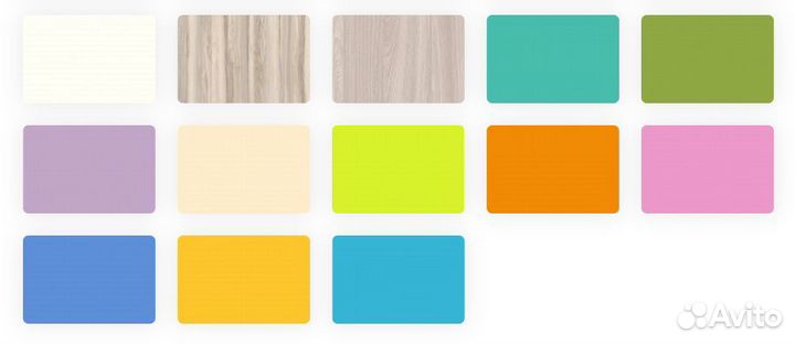 Детская комната радуга