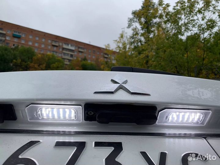 Подсветка номера Mitsubishi ASX Outlander Sport