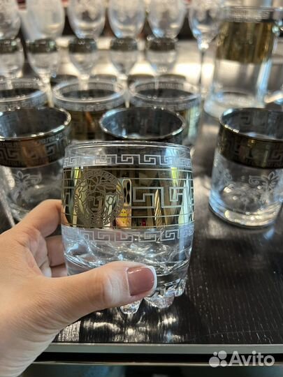 Versace бокалы стопки фужеры стаканы