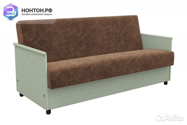 Диван книжка Вега-Ламино коричневый