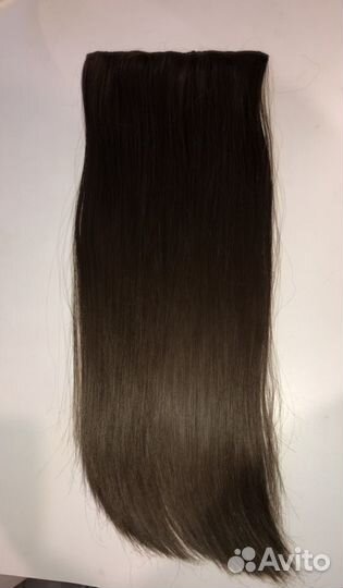 Волосы на заколках