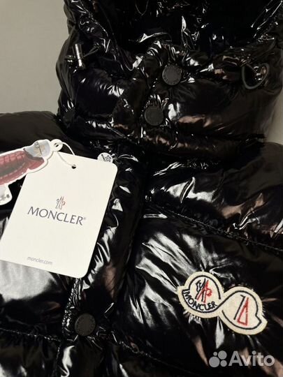 Жилетка Moncler глянец