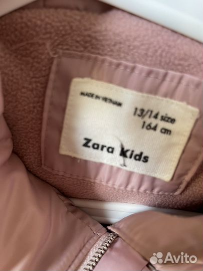 Куртка zara для девочки 164