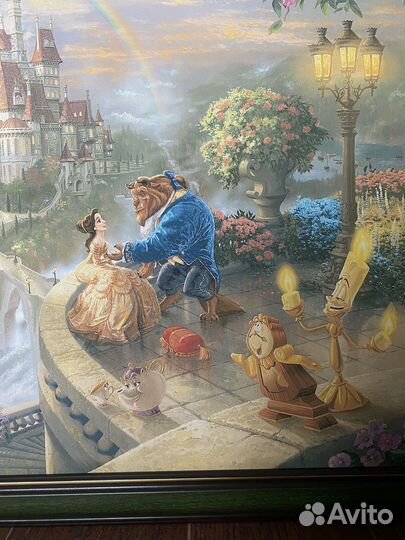 Картина «Красавица и чудовище»