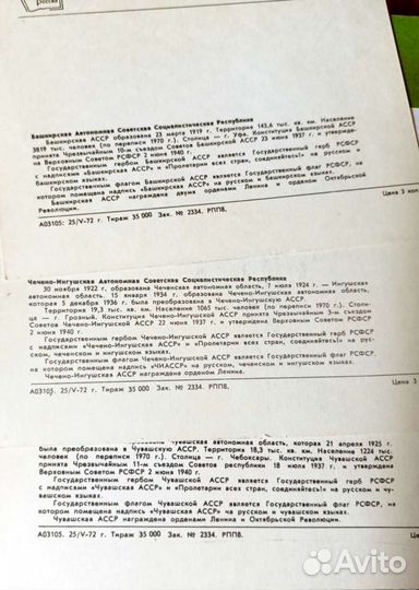 Набор советских открыток СССР