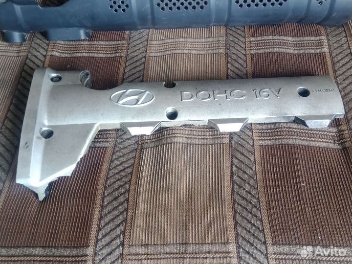 Декоративная крышка двигателя хюндай Элантра 3