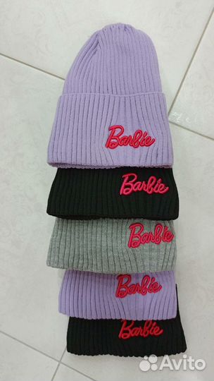 Вязаная шапка для девочки