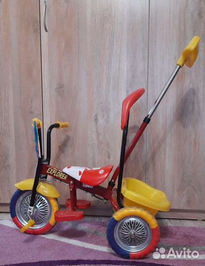 Детский трехколесный велосипед Explorer