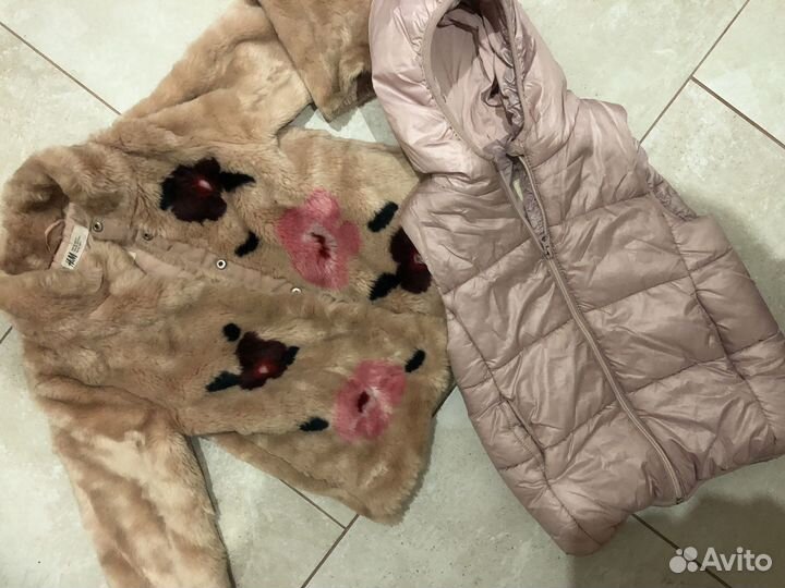 Фирменная одежда для девочки 6-7лет пакетом