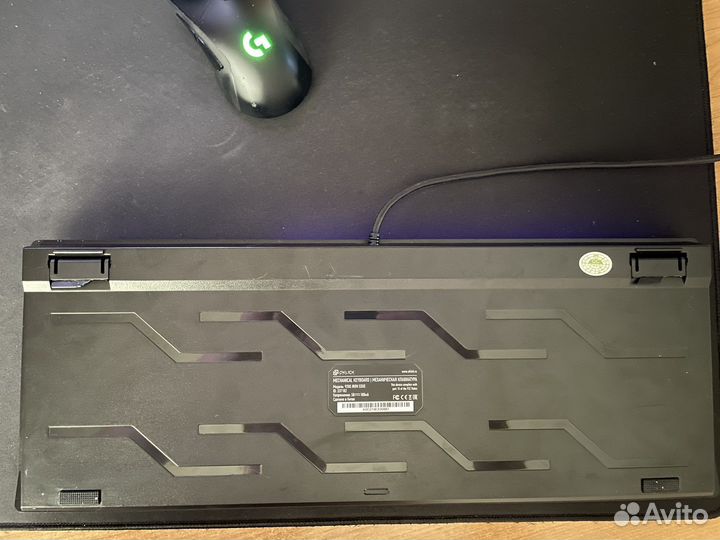 Механическая клавиатура oklick 920G iron edge