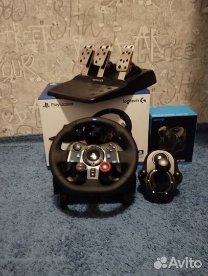 Игровой руль logitech g29 с кпп