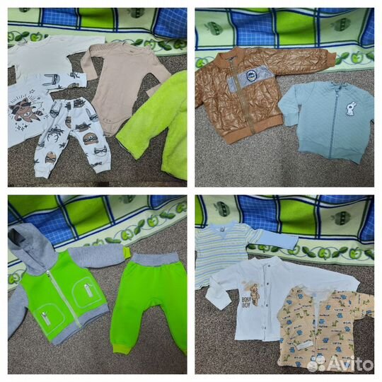 Пакет вещей на мальчика 80-86