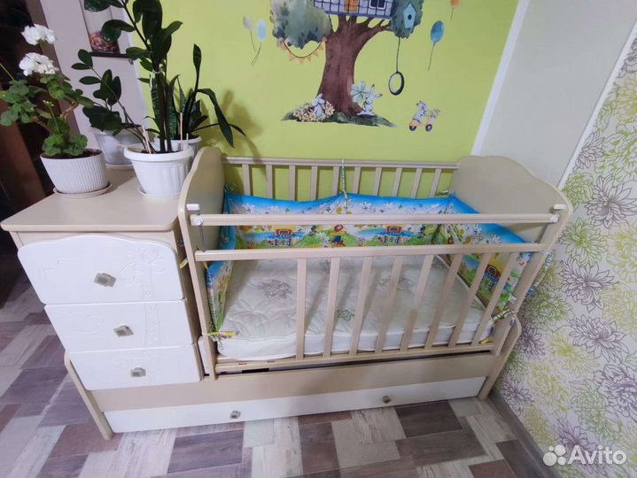Кроватка детская трансформер