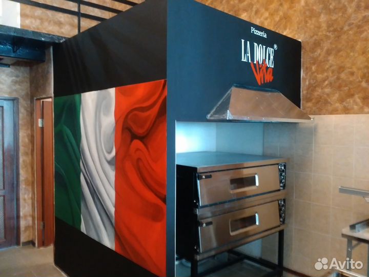 Роспись стен (графика, худ. роспись ) /Состаривани