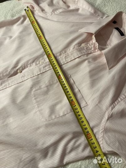 Рубашка мужская 52-54 хлопок Италия