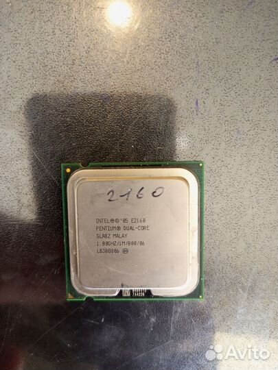 Lga 775 Intel DualCore E2160 1.8Ghz x2 ядра