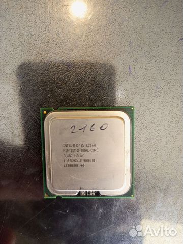 Lga 775 Intel DualCore E2160 1.8Ghz x2 ядра