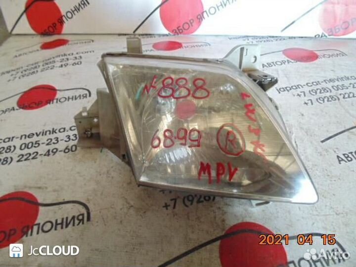 Фара на mazda MPV LW3W