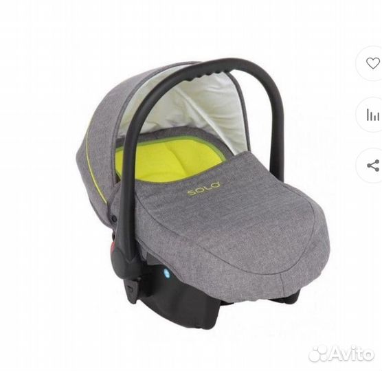 Автокресло переноска (люлька) Rudis Solo