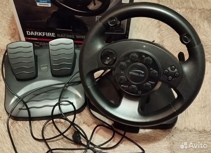 Игровой руль SpeedLink Darkfire Racing Wheel