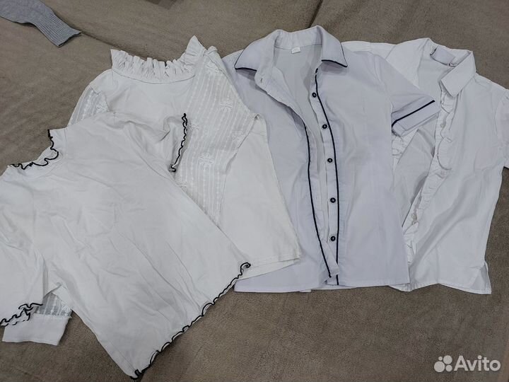 Детские вещи пакетом для девочек 128-140