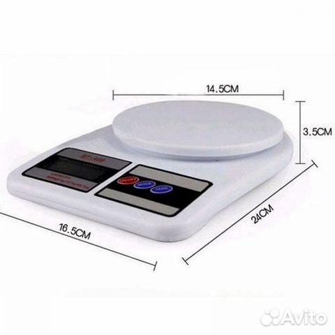 Весы кухонные электронные SF-400 до 7 кг