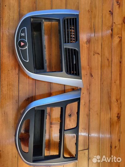 Рамка для 1din магнитолы solaris, rio 3