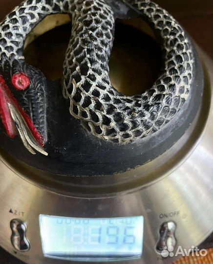 Винтажная пепельница Змея