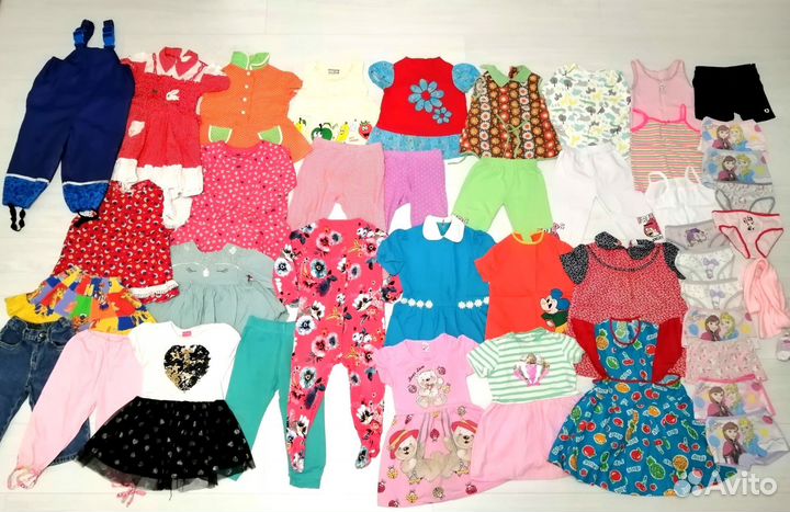 Пакет одежды для девочки 86 92 98 для дома
