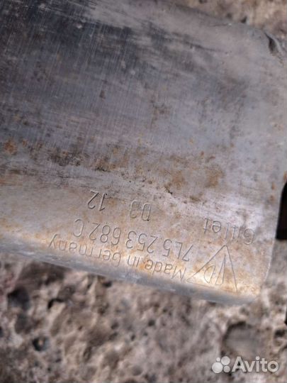 Насадки глушителя на Porsche Cayenne 955