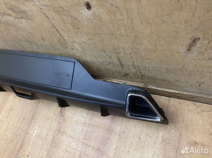 Юбка задняя Kia Rio 2020+ Рестайлинг Седан