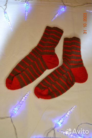 Носки вязаные ручной работы