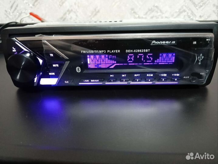 Магнитола новая pioneer пионер 1 din блютус