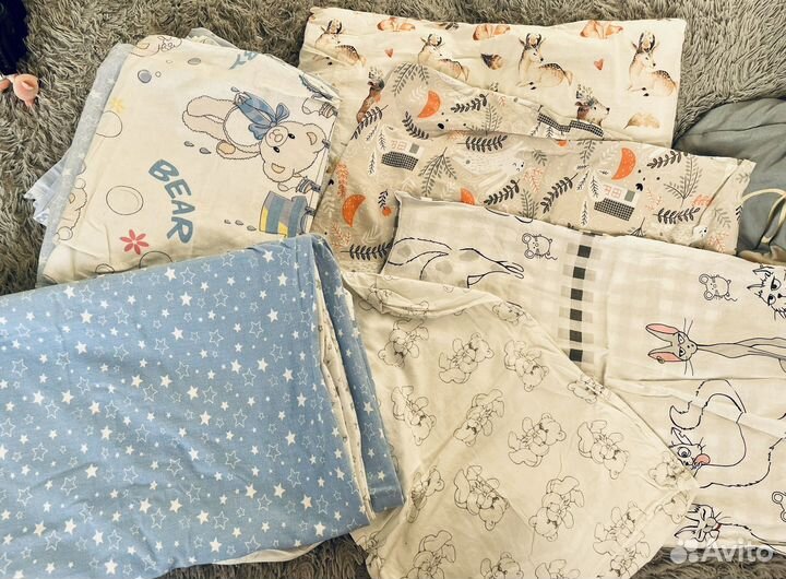 Детское постельное белье 120 60