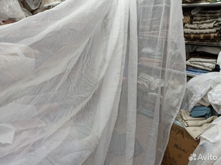 Тюль под лен