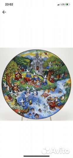 Тарелки Билл Белл Кошачий Монастырь